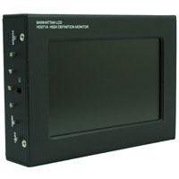 Manhattan LCD HD071A-S 7.1 inch Monitor, with Sony Battery Plate Connection, WXGA 1024x600 Resolution, 500:1 Contrast, 300 CDM - NTSC and PAL