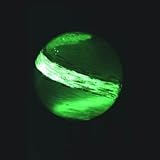 10 Green Glass Gazing Ball - Glows In The Dark