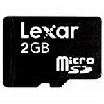 Lexar MicroSDカード 2GB SDMI2GB-231