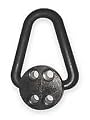 Dayton 1DMW7 Hoist Ring, Four Bolt, 12, 000 Lb