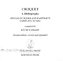 Croquet: A Bibliography