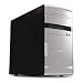 Electronics : Enlight EN-2413 Micro ATX Tower Mini Case (Black/Silver)