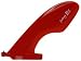 Rainbow Johnny Rice Longboard Fin - 7 in. - Red