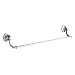 KOHLER K-11411-P-CP Bancroft 24-Inch Towel Bar in Polished Chrome with White Bar, Polished Chrome