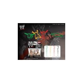 WWE Superstars Series 1 Logo Bandz Bracelets Which *Includes Edge, Ray Mysterio & Randy Orton* by Forever Collectibles + Free "Forever Carabina" To Carry Your WWE Bandz...In STOCK!!!
