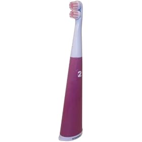 Orawave Pink Ribbon 2 Minute TwinSpin Toothbrush (Colors May Vary)