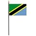 United Republic of Tanzania Miniature Flag