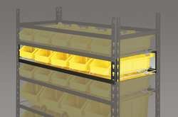 Storelogic 1UGL2 Bin Rack Additional Level, W 6, D 15, H 3