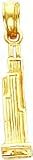 14K Yellow Gold 3D Sears Tower Charm Chicago Pendant