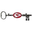 Kansas City Chiefs Key Holder w/logo insert - NFL Football Fan Shop Accessories
