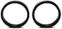 Metra 82-4300 1 Inch Universal Speaker Adapter Brackets
