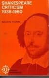 Shakespeare criticism, 1935-1960