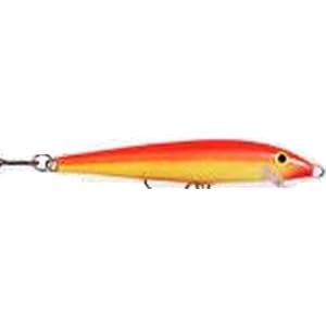 Rapala Original Floater 07 Fishing Lure (Gold Fluorescent Red)