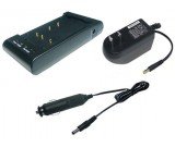 Battery Charger for PANASONIC NV, PV, PV-A, PV-D, PV-IQ, PV-L, PV-S Series,Compatible Part Numbers: AKKUVZ8240, HHR-V20A/1B, PV-BP15, PV-BP17, VW-VBS1, VW-VBS2,