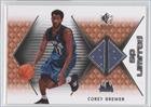 2007-08 SP Rookie Edition SP Limited Jerseys #SPCB - Corey Brewer