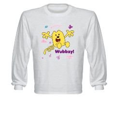 Wow Wow Wubbzy Shirts - Wow Wow Wubbzy Baby Clothing - Weeee Wubbzy Infant/Toddler Long-Sleeve T-Shirt