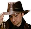 Brown Fedora Adult Hat
