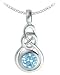 Kit Heath Large Celtic Blue Topaz Necklace