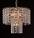 Triarch International 23002BR Brass Prisma Swizzle 7 Light 2 Tier Chandelier from the Prisma Swizzle