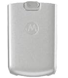 Motorola Battery Door for Slim Battery - Frosted Silver for Motorola T720 Phones