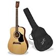 Dreadnought Acoustic Guitar with Case
