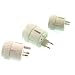The Amazing Universal International Travel Adaptor plug with patented twist mechanism