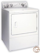 Speed Queen 7 Cu. Ft. White Front Load Electric Dryer - ADE3LR