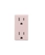 Leviton Renu RKR15-FP 15A Tamper Resistant Receptacle Color Change Kit, Fresh Pink Lemonade