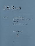 Flute Sonatas - Volume 2 Softcover Three Sonatas attributed to J.S. Bach - with Violoncello Part