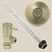 Mountain Plumbing Products 1/2 in. Compression x 3/8 in.O,D, Compression Lever Handle Angle Compress