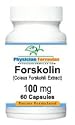 Forskolin (Coleus Forskohlii) Extract Supplement 100 Mg, 60 Capsules - Endorsed by Dr. Ray Sahelian, M.D.