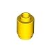 Lego Building Accessories 1 x 1 Yellow Round Brick, Bulk - 100 Pieces per Package