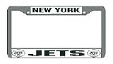 New York Jets Chrome License Plate Frame - Set of 2