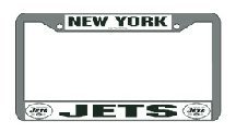 New York Jets Chrome License Plate Frame - Set of 2