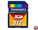 Transcend 512MB SD Card MLC