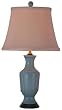 Classic Traditional Formal Quality Lighting - 21" Turqoise Oriental Style Fine Table Lamp