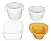 Commode Pails - Square Design Protects Underside of Seat, 10 Qt. - 1 ea