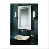 Robern Candre, White Cabinet with Chrome Framed Mirror - MT24D4CDW/MT24D4CDW