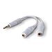 Belkin iPod Y-Adapter Klinke 3,5 Weiss