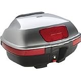 10 HONDA NT700V: HONDA GENUINE ACCESSORIES REAR TRUNK METALLIC SILVER by Honda