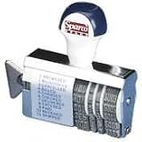 Dial-A-Phrase Dater, 11 Bands, Size 1-1/2,, Sold as 1 each