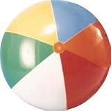 12 Lightweight Beach Ball - Quantity of 48
