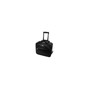 U.S. Traveler Rolling Laptop Briefcase with Laptop Sleeve