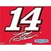 Tony Stewart #14 Ultra Decal Cling (Number)