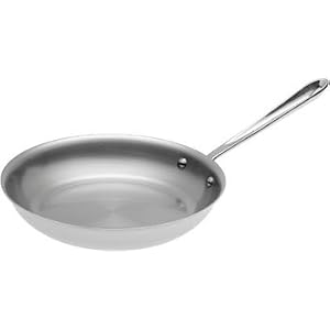 All Clad Stainless Steel 10-Inch Fry Pan with Domed Lid by 