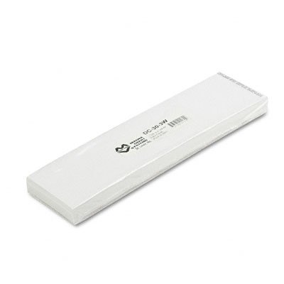 Magna Visual Data Cards for Magnetic Card Holders, 3 x 1.75 Inches, White, 500 per Pack (DC-30-3W)