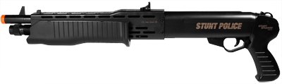Aftermath Stunt Police Spring Shotgun 44 w/DVD - 0.240 Caliber