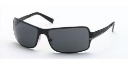 PRADA SPR60F Sunglasses GRAY / MATTE BLACK 1BO1A1 61-16-125