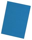 Produkt-Bild: GBC Einbanddeckel (Glattleder, 280 g/m&sup2;, DIN A4) 50 St&uuml;ck blau