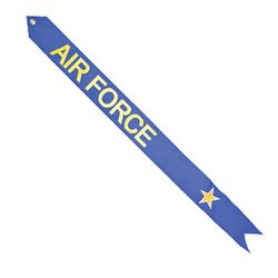 Air Force Streamer - Gold Star